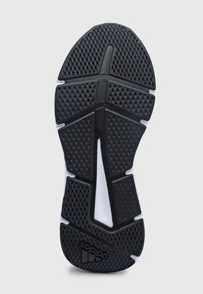 Tenis Running Negro-Blanco-Amarillo Neón adidas Performance Galaxy 6