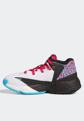 Tenis Basketball Spiderman Blanco-Violeta-Turquesa adidas Performance D.O.N. Issue 4 C