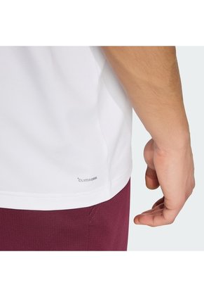 Camiseta Tenis Blanca Adidas Classics Hombre