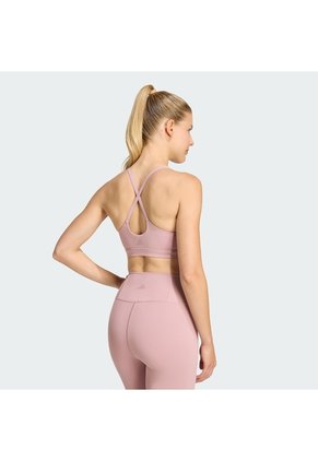 Top Entrenamiento Morado Adidas All Me Ls Mujer