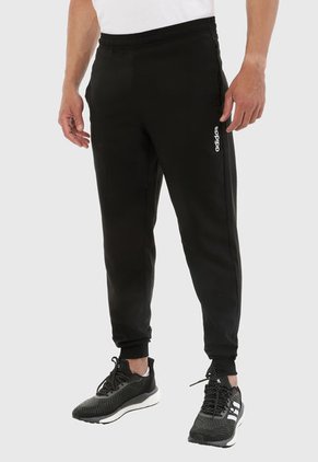 Pantalón Negro adidas Performance Essentials Plain Tapered Stanford