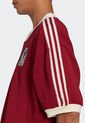 Camiseta Vinotinto-Beige adidas Performance Oversize de adidas Performance