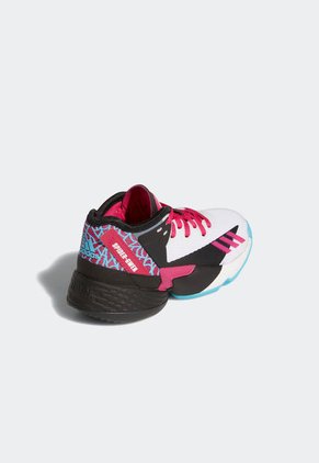 Tenis Basketball Spiderman Blanco-Violeta-Turquesa adidas Performance D.O.N. Issue 4 C
