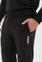 Pantalón Negro adidas Performance Essentials Plain Tapered Stanford de adidas Performance