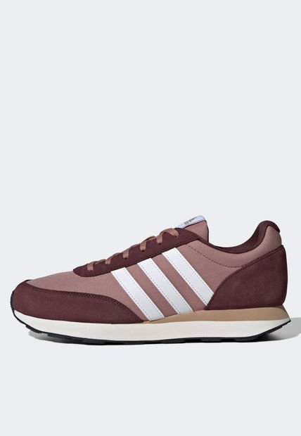 Tenis Lifestyle Rosa-Vinotinto-Blanco adidas Sportswear Run 60s 3.0