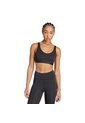 Top Entrenamiento Negro Adidas All Me Essentials Sujeción Media Mujer de adidas Performance