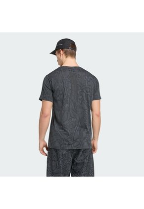 Camiseta Entrenamiento Gris Adidas D4T Primelift Aop Hombre
