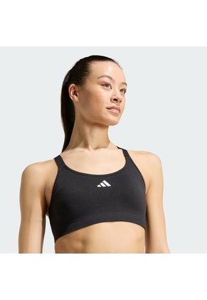 Top Entrenamiento Negro Adidas Optime Essentials Paquete Doble Mujer