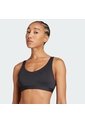 Top Entrenamiento Negro Adidas All Me Essentials Sujeción Media Mujer de adidas Performance