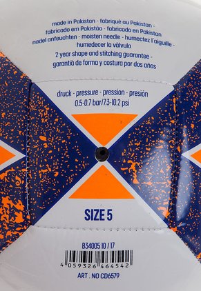 Balón de Fútbol Blanco-Azul-Naranja adidas Performance