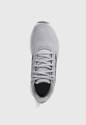 Tenis Running Gris-Negro-Blanco adidas Performance Galaxy 6