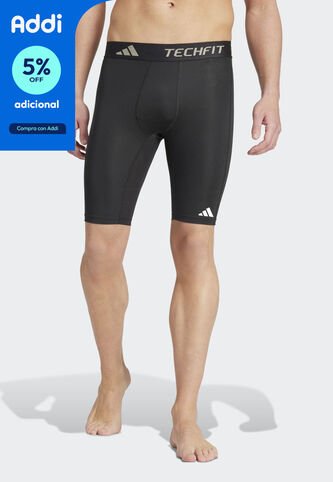 Licra Corta adidas Performance Techfit Compression Negro adidas Performance