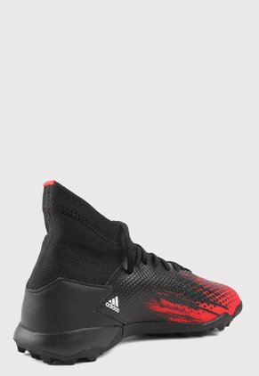 Guayo Negro-Rojo-Blanco adidas Performance Predator 20.3 Pasto Sintético