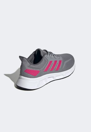 Tenis Running Gris-Blanco-Fucsia adidas Performance Showtheway 2.0