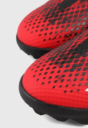 Guayo Negro-Rojo-Blanco adidas Performance Predator 20.3 Pasto Sintético