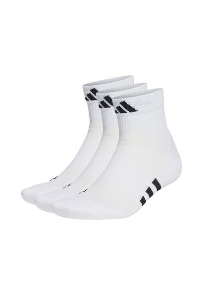 ADIDAS MEDIAS ACOLCHADAS CORTE MEDIO HOMBRE BLANCO