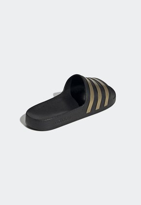 Playera Negro-Dorado adidas Performance Aqua Adilette