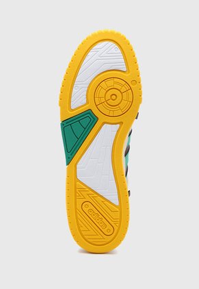 Tenis Basketball Beige-Verde-Amarillo adidas Performance D-Pad Mid
