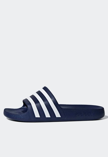 Playera Azul-Blanco adidas Performance Adilette Aqua