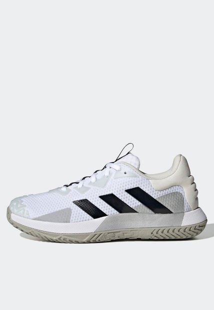 Tenis para Tennis Blanco-Negro-Gris adidas Performance SoleMatch Control