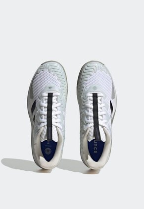 Tenis para Tennis Blanco-Negro-Gris adidas Performance SoleMatch Control