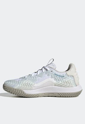 Tenis para Tennis Blanco-Negro-Gris adidas Performance SoleMatch Control