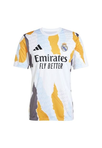 Adidas Performance Camisa Adidas Hombre Real Madrid 24/25 Pre-Match Jersey-Blanco-Multicolor Ropa