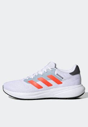 Tenis Running Blanco-Gris-Naranja Neón adidas Performance Response Runner