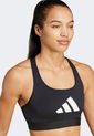 Top Deportivo Negro-Blanco adidas Performance Powerreact Big Logo de adidas Performance