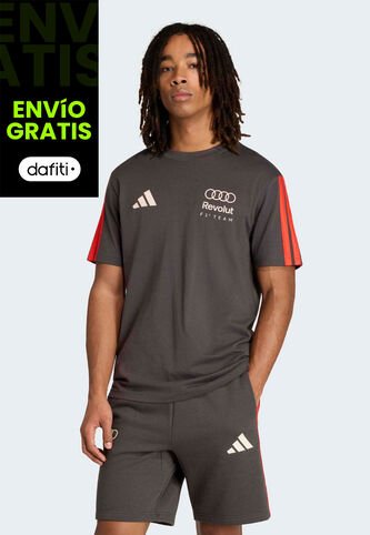 Camiseta adidas Performance TEAM DNA Audi Revolut F1 Team Marrón adidas Performance