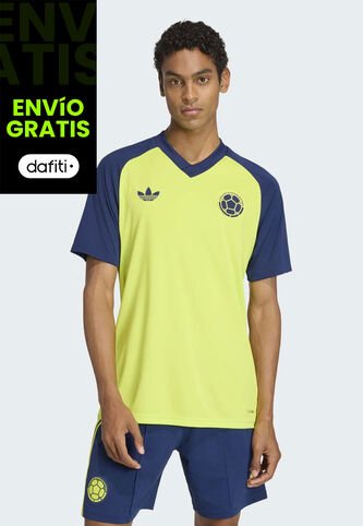 Camiseta Selección Colombia adidas Originals Visitante 26 Amarillo adidas Performance