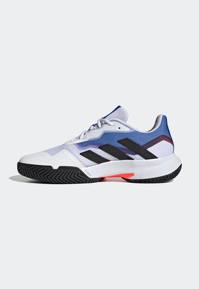Tenis para Tennis Blanco-Azul-Coral adidas Performance CourtJam Control