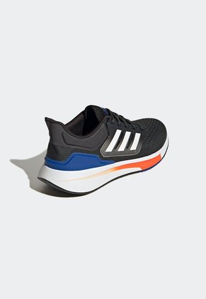 Tenis Running Negro-Blanco-Azul-Naranja adidas Performance EQ21