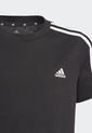 Camiseta Negro-Blanco adidas Performance 3 Rayas de adidas Performance