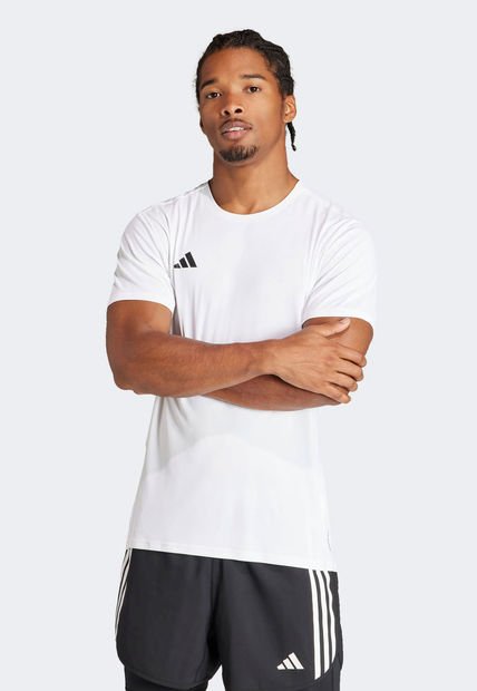 Camiseta Blanco-Negro adidas Performance Adizero E Tee