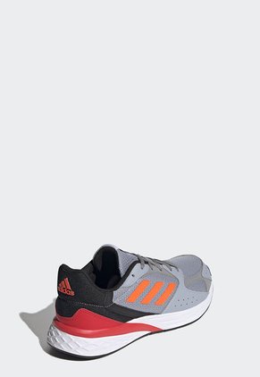 Tenis Running Gris-Naranja-Negro-Blanco adidas Performance Response Run