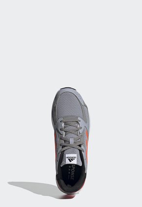 Tenis Running Gris-Naranja-Negro-Blanco adidas Performance Response Run