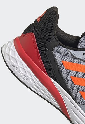 Tenis Running Gris-Naranja-Negro-Blanco adidas Performance Response Run