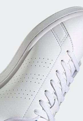 Tenis Lifestyle Blanco-Azul Petróleo adidas Performance Advantage