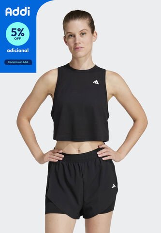 Camiseta adidas Performance Essentials Boxy Workout Negro adidas Performance