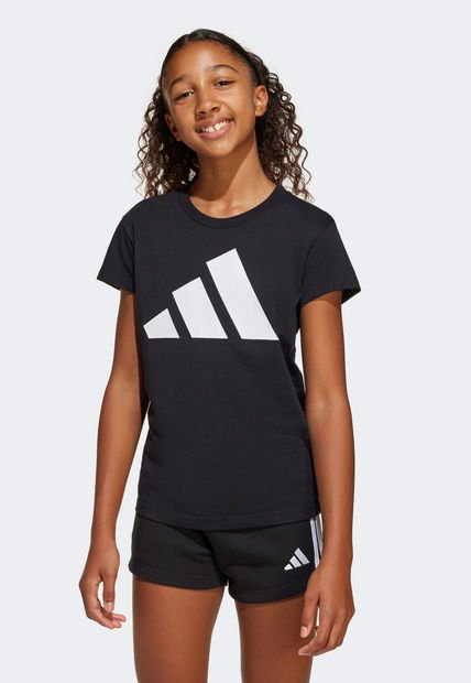 Camiseta Negro-Blanco adidas Sportswear Essentials