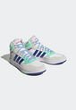 Tenis Basketball Blanco-Azul-Verde Menta adidas Performance Hoops 3.0 Mid de adidas Performance