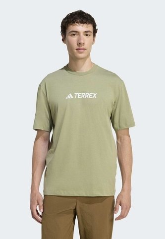 Camiseta adidas TERREX Classic Logo Verde adidas Performance