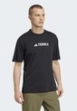 Camiseta adidas TERREX Classic Logo Negro de adidas Performance