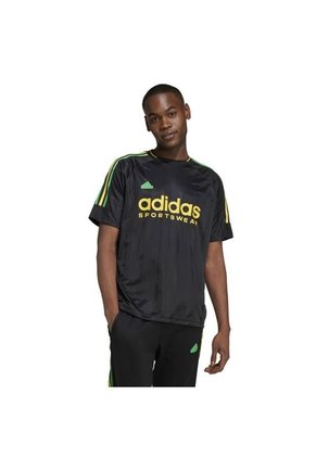Adidas Performance Camiseta Adidas Hombre M Tiro Ntpk Tee - Negro-Verde Camiseta