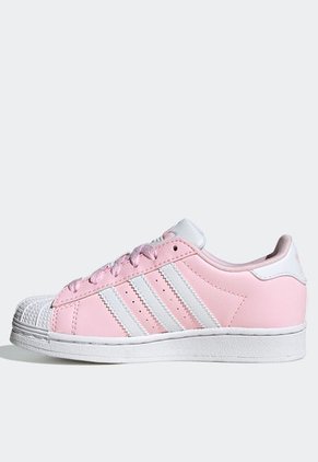 Tenis Lifestyle Rosa-Blanco adidas Originals Superstar