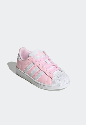 Tenis Lifestyle Rosa-Blanco adidas Originals Superstar