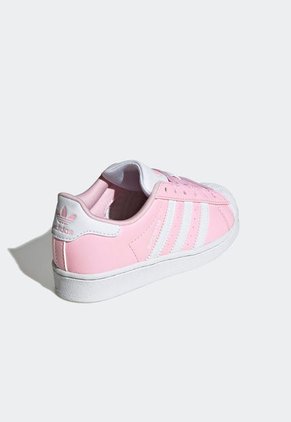Tenis Lifestyle Rosa-Blanco adidas Originals Superstar