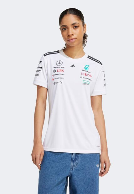 Camiseta adidas Performance Mercedes - AMG Petronas F1 Team Piloto Blanco