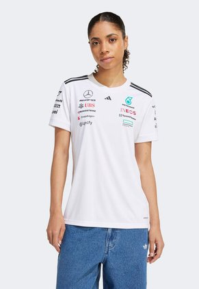 Camiseta adidas Performance Mercedes - AMG Petronas F1 Team Piloto Blanco